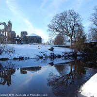 Buy canvas prints of Elgin Cathedral by Scott K Marshall