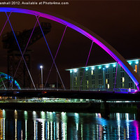 Buy canvas prints of Bridge over Coloured Water by Scott K Marshall