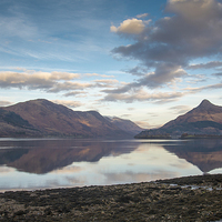 Buy canvas prints of  Loch Leven and the Pap of Glencoe by Scott K Marshall