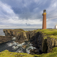 Buy canvas prints of Butt of Lewis Lighthouse by Scott K Marshall