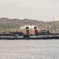 Buy canvas prints of Waverley Steams Off by Scott K Marshall
