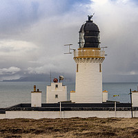 Buy canvas prints of Dunnet Head Lighthouse Squall by Scott K Marshall