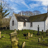Buy canvas prints of Nigg Old Kirk by Scott K Marshall