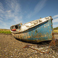 Buy canvas prints of Abandoned lifeboat by Scott K Marshall