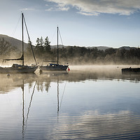 Buy canvas prints of Loch Ness Mist by Scott K Marshall