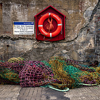 Buy canvas prints of Macduff Harbour Humour  by Scott K Marshall