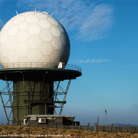 Buy canvas prints of Clee Hill Comms and Radar Station by Andrew Poynton