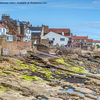 Buy canvas prints of Anstruther Seafront by Valerie Paterson