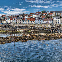 Buy canvas prints of Pittenweem Seafront by Valerie Paterson