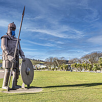 Buy canvas prints of Largs Viking by Valerie Paterson