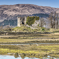 Buy canvas prints of Old Castle Lachlan by Valerie Paterson