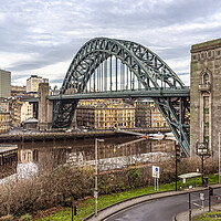 Buy canvas prints of Tyne Bridge by Valerie Paterson