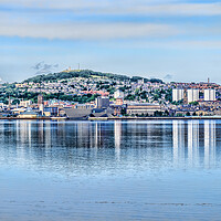 Buy canvas prints of Dundee Across The Tay by Valerie Paterson