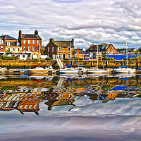 Buy canvas prints of Ayr Marina by Valerie Paterson