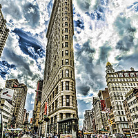 Buy canvas prints of Flatiron Building by Valerie Paterson