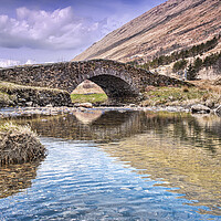 Buy canvas prints of Butter Bridge Argyll by Valerie Paterson