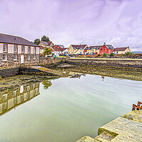 Buy canvas prints of Tayport Harbourside by Valerie Paterson