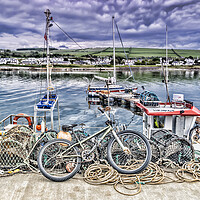 Buy canvas prints of Fishing Tackle Maidens by Valerie Paterson