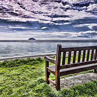 Buy canvas prints of A Seat With a View by Valerie Paterson