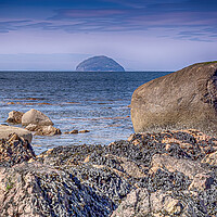 Buy canvas prints of Ayrshire Rocky Coast by Valerie Paterson