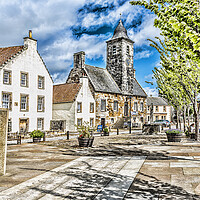 Buy canvas prints of Culross Burgh by Valerie Paterson