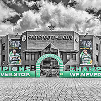 Buy canvas prints of Celtic Football Club by Valerie Paterson
