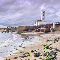 Buy canvas prints of Arbroath Signal Tower by Valerie Paterson