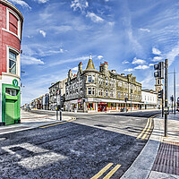 Buy canvas prints of Irvine Town Centre by Valerie Paterson