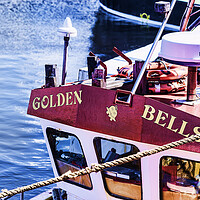 Buy canvas prints of Golden Bells Girvan  by Valerie Paterson