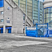 Buy canvas prints of Rangers Football Club  by Valerie Paterson