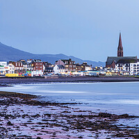 Buy canvas prints of Beachfront Largs by Valerie Paterson