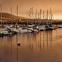Buy canvas prints of Largs Marina by Valerie Paterson