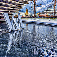 Buy canvas prints of Victoria and Albert Dundee by Valerie Paterson