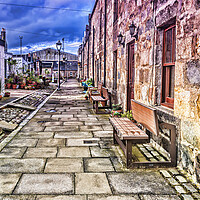Buy canvas prints of Fittie Aberdeen by Valerie Paterson