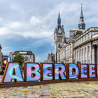 Buy canvas prints of City of Aberdeen by Valerie Paterson
