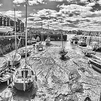 Buy canvas prints of Boats at North Berwick by Valerie Paterson