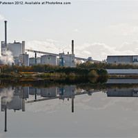 Buy canvas prints of Irvine Paper Mill by Valerie Paterson
