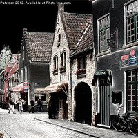 Buy canvas prints of Streets Of Brugge by Valerie Paterson