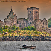 Buy canvas prints of Medieval Inchcolm Abbey by Valerie Paterson