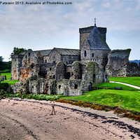 Buy canvas prints of Inchcolm Island Medieval Abbey by Valerie Paterson