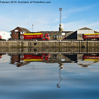 Buy canvas prints of Industrial Reflection by Valerie Paterson