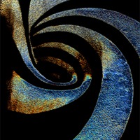 Buy canvas prints of Spiral Abstract by Valerie Paterson