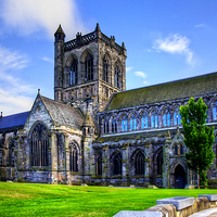 Buy canvas prints of Paisley Abbey by Valerie Paterson