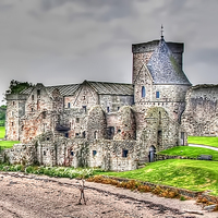 Buy canvas prints of Medieval Abbey by Valerie Paterson