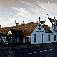 Buy canvas prints of Ship Inn Irvine by Valerie Paterson