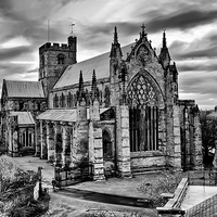 Buy canvas prints of Carlisle Cathedral by Valerie Paterson