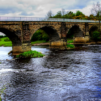 Buy canvas prints of Laigh Milton Viaduct by Valerie Paterson