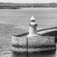 Buy canvas prints of South Shields Lighthouse by Valerie Paterson