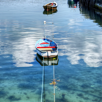 Buy canvas prints of Boats at Millport by Valerie Paterson