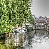 Buy canvas prints of Picturesque Brugge by Valerie Paterson